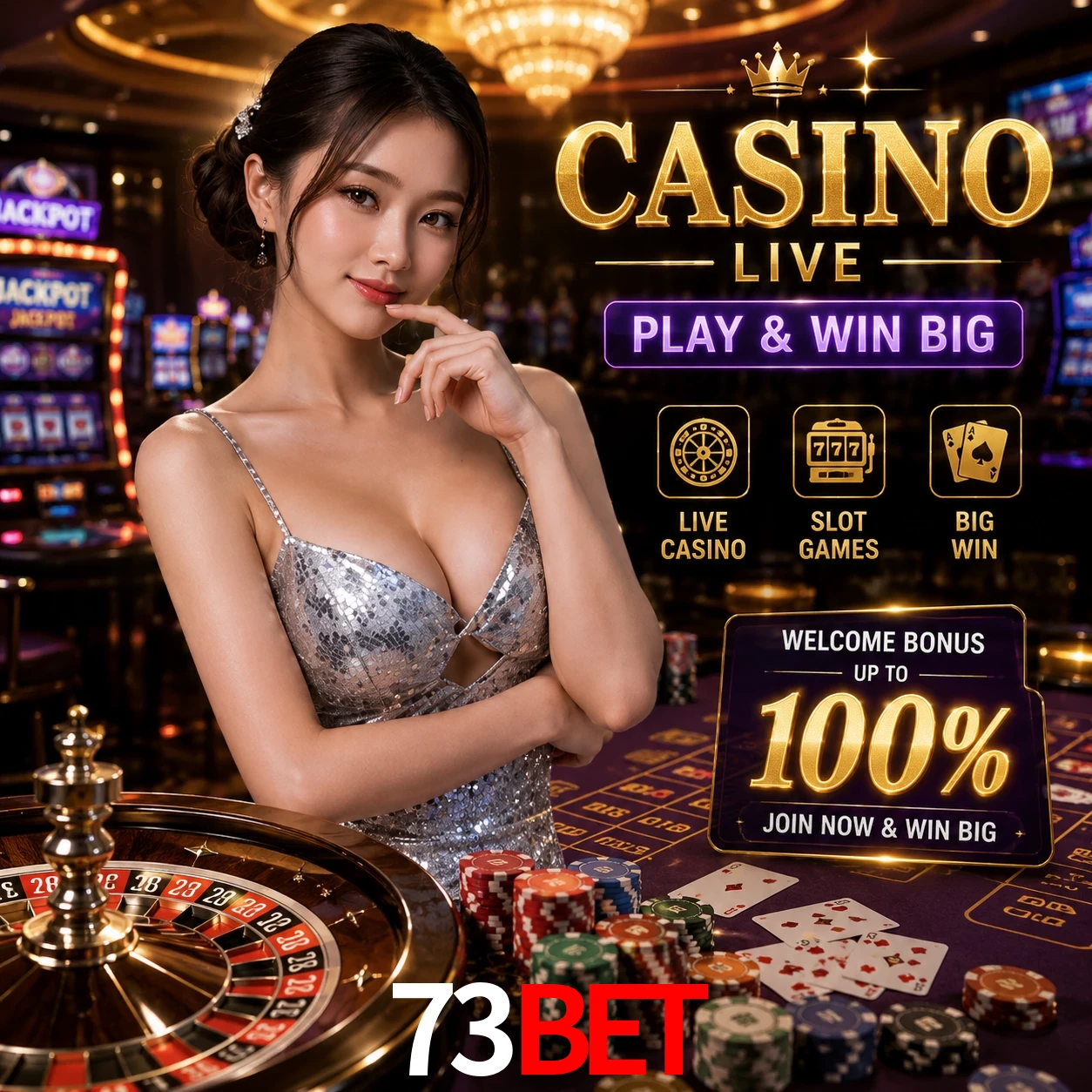 Aplicativo móvel 73bet para iOS e Android